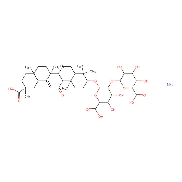 1 tòn 53956-04-0 GLYCAMILMonoammonium Glycyrrhizinate C42H65NO16 Pou Endistriyèl Manje
